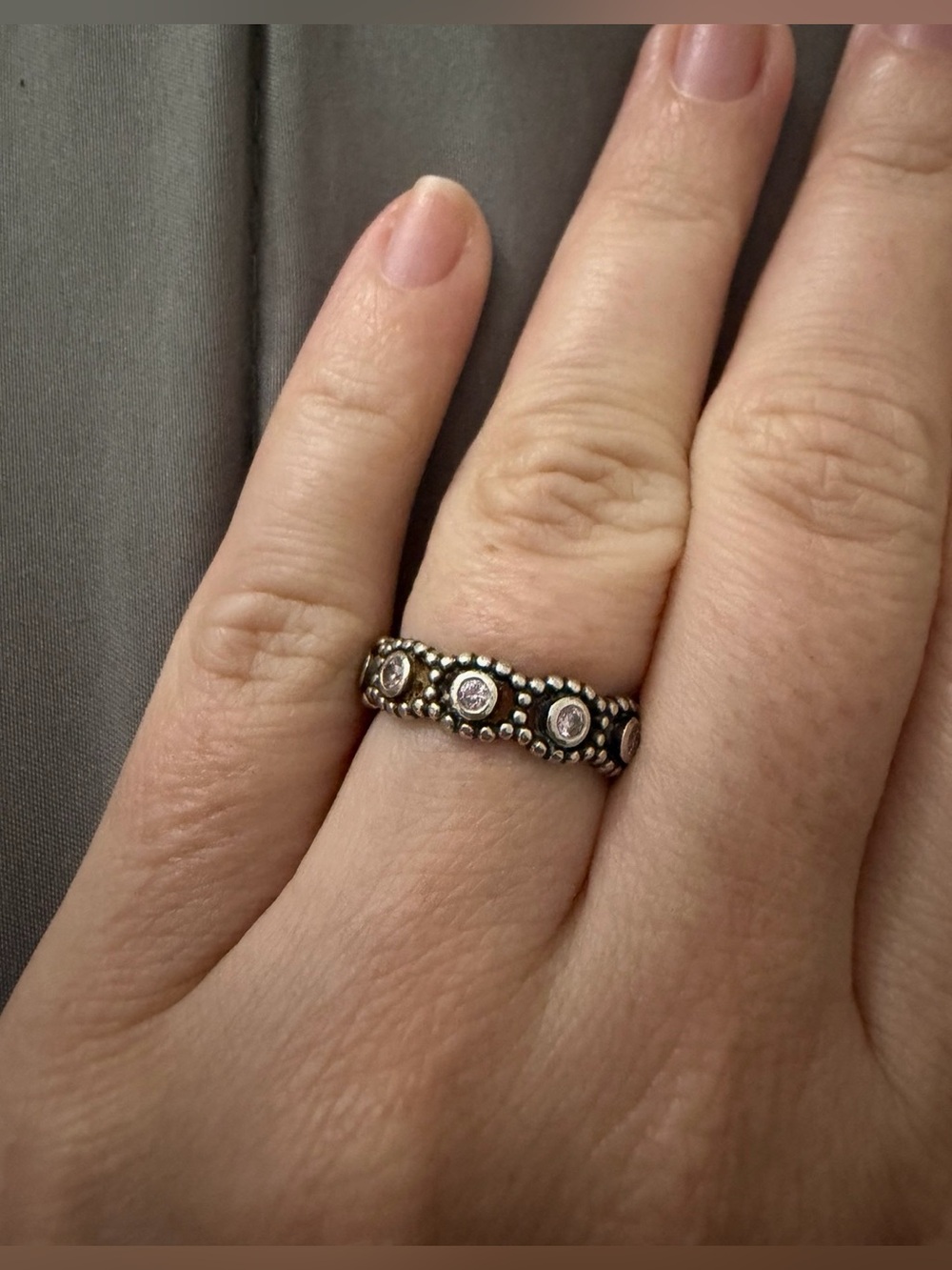 Authentic Pandora silver ring - Picture 5 of 7